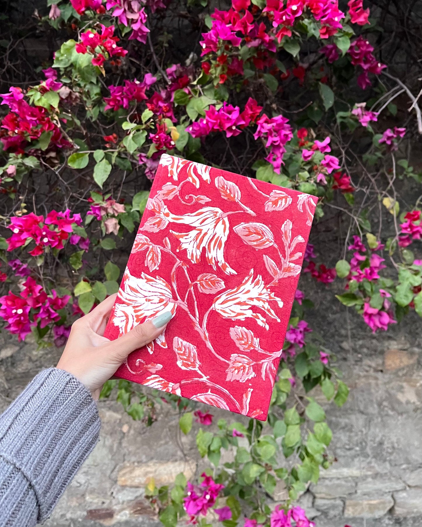 Flora Rouge - Classic Eco-Friendly Floral Diary