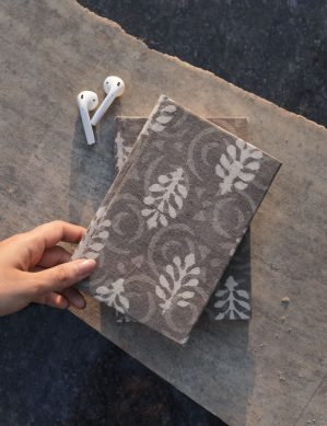 Earthen Fern Block Print Diary