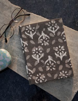 Dusty Bloom Block Print Diary
