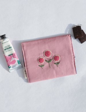 Tiny Bloomscape Mini Pouch
