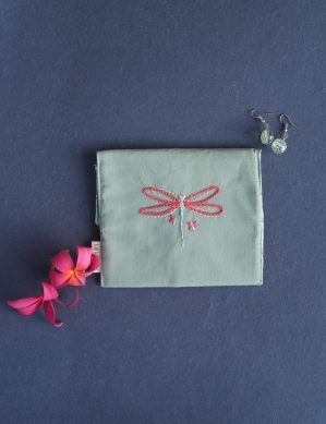 Dottie the Dragonfly Mini Pouch