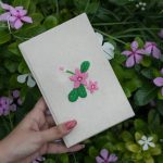 Hand embroidered Journals